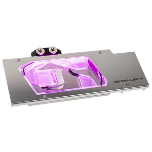 WaterCool Heatkiller IV für Radeon RX 5700  XT, RGB -  Acryl + Nickel, silber