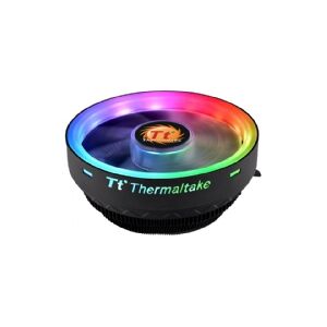 Thermaltake UX100 ARGB - Processor-køler - (for: LGA775, LGA1156, AM2, AM2+, AM3, LGA1155, AM3+, FM1, FM2, LGA1150, LGA1151, AM4, LGA1200) - aluminium - 120 mm