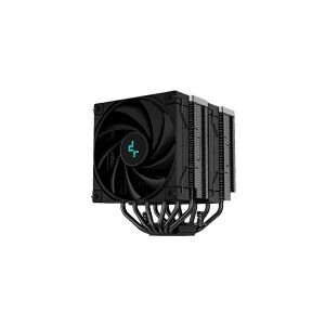 Deepcool AK620 ZERO DARK - Processor-køler - (for: LGA1155, LGA2011, LGA1150, LGA2011-3, LGA1151, AM4, LGA2066, LGA1200, LGA1700, AM5) - 120 mm - sort