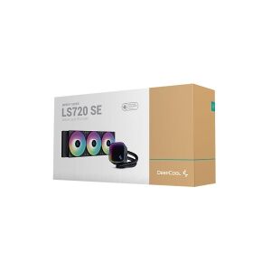 Deepcool Infinity Series LS720 SE - Processors flydende kølesystem - Radiatorstørrelse: 360 mm - (for: LGA1155, LGA1150, LGA1151, AM4, LGA1200, LGA1700, AM5) - 120 mm - sort