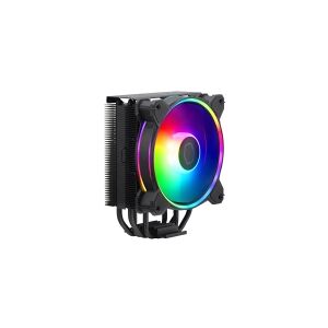 Cooler Master Hyper 212 HALO - Processor-køler - (for: LGA1156, LGA1155, LGA1150, LGA1151, AM4, LGA1200, LGA1700, AM5) - aluminium - 120 mm - sort