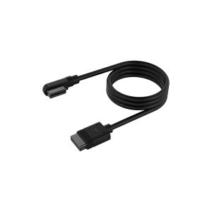 Corsair Microsystems Corsair iCUE LINK - Strøm-/datakabel - CORSAIR iCUE link vinklet til CORSAIR iCUE link lige - 60 cm