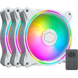 Cooler Master Masterfan Mf120 Halo White Edition 3 In 1 Pwm -Ventilato