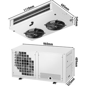 GGM GASTRO - Groupe de congélation split - pour max. 15m³ - Indice de protection IP 51