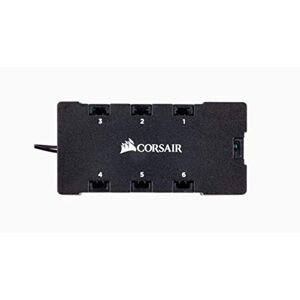 Corsair HUB RGB pour Ventilateur + Câbles de liaison vers Contrôleur RGB  Noir - Publicité