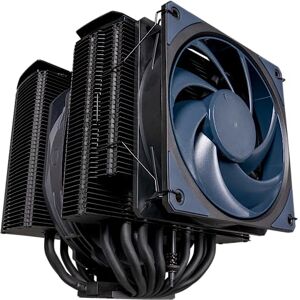 Cooler Master MasterAir MA824 Stealth Refroidisseur CPU, Double Tour, Ventilateurs Push-Pull Mobius 135 & 120, 8 Caloducs Composites Supraconducteurs, Dégagement RAM Complet, Socket Intel & AMD - Publicité