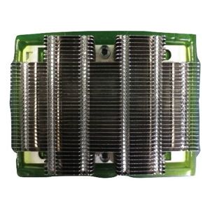 Dell 412-AAMF système de refroidissement dordinateur Processeur Dissipateur thermique/Radiateur Noir, Vert, Argent