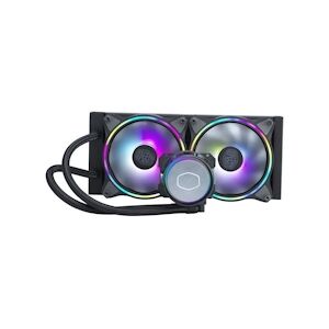 Cooler Master Refroidissement Liquide Pc - Cooler Master - Masterliquid Ml240 Illusion Argb - Radiateur 240mm - Noir Mlx-d24m-a18p2-r1