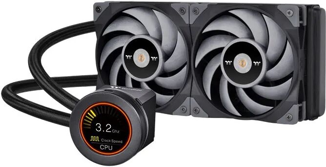 Thermaltake Ventola per PC  CL-W322-PL12GM-A sistema di raffreddamento computer Processore Raffreddatore liquidi tutto in uno [CL-W322-PL12GM-A]