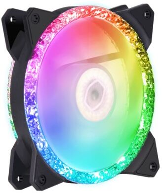 Cooler Master MasterFan MF120 Prismatic 3 IN 1 Case per computer Ventilatore 12 cm Nero 3 pz (MFY-B2DN-203PA-R1)