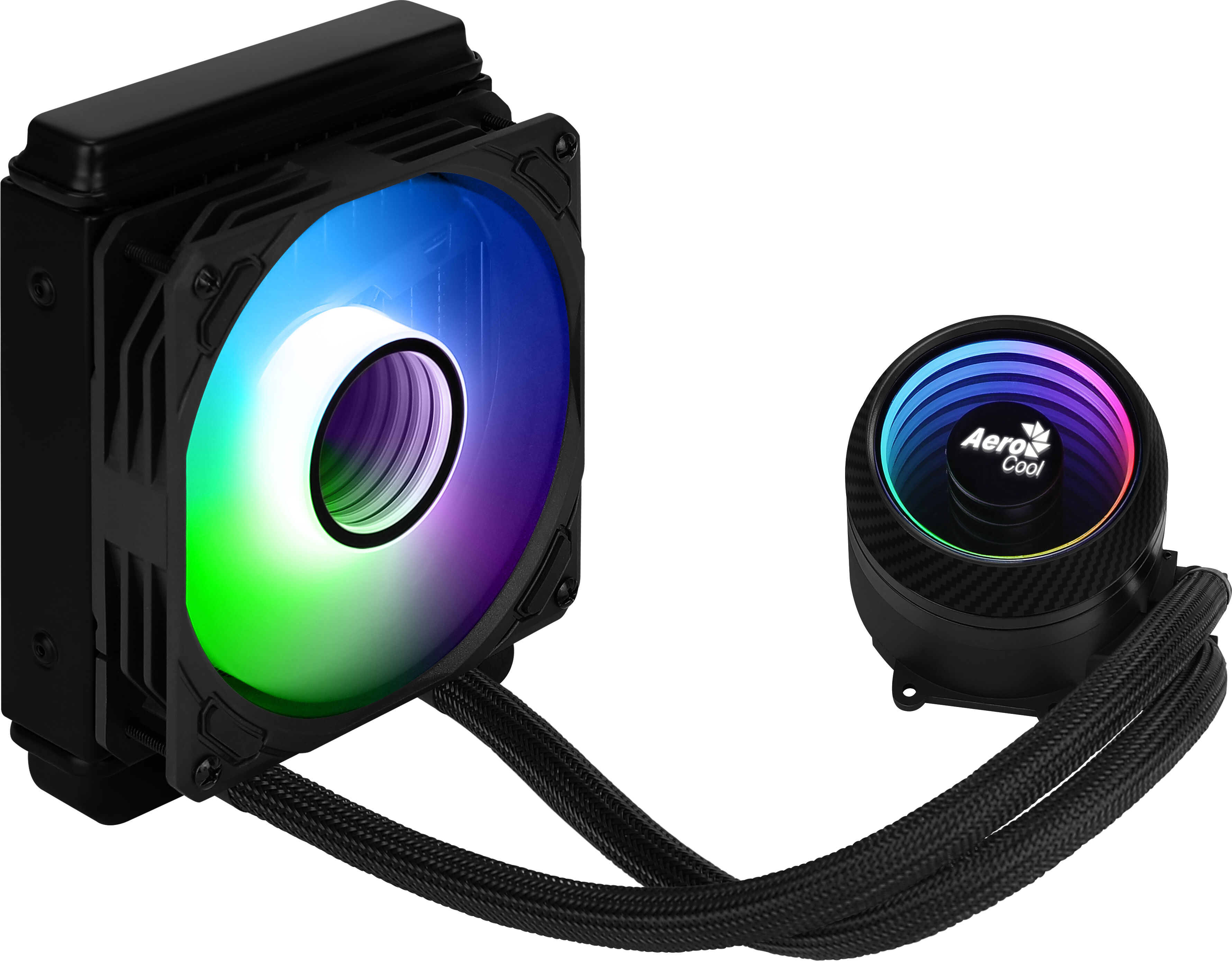 Aerocool Ventola per PC  Mirage L120 Processore Raffreddatore di liquidi tutto in uno Nero 1 pz