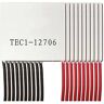 wiianoxd 10Pcs Elementen Peltier TEC1-12706 Thermo-elektrische Peltier Module 12706 TEC 12 V 4.5A DIY Cooler Peltier Elemente Board Vervangende Onderdelen