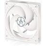 Arctic P12 PWM PST PC Fan, 120mm Fan, Ventilator, PWM PST case fan geoptimaliseerd voor statische druk, PST aansluiting, 200-1800 rpm (0 rpm <5%) Wit