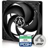 Arctic P12 PWM PST PC Fan, 120mm Fan, Ventilator, PWM PST case fan geoptimaliseerd voor statische druk, PST aansluiting, 200-1800 rpm (0 rpm <5%) Zwart