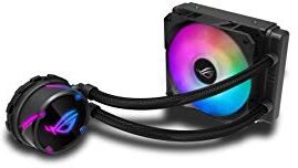 90RC0051-M0UAY0 ASUS ROG Strix LC 120 RGB adresserbar RGB-radiatorfläkt (120 mm fläkt, AIO vattenkylning, aura Sync RGB, med RGB-fläkt)