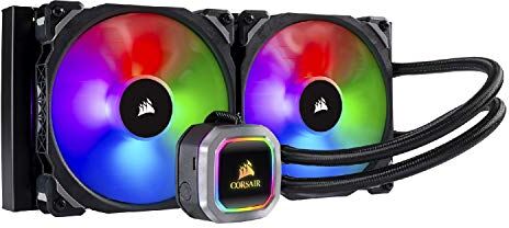 CW-9060038-WW Corsair Hydro Series H115i RGB Platinum vattenkylning/CPU-vätskekylning, svart, rgb