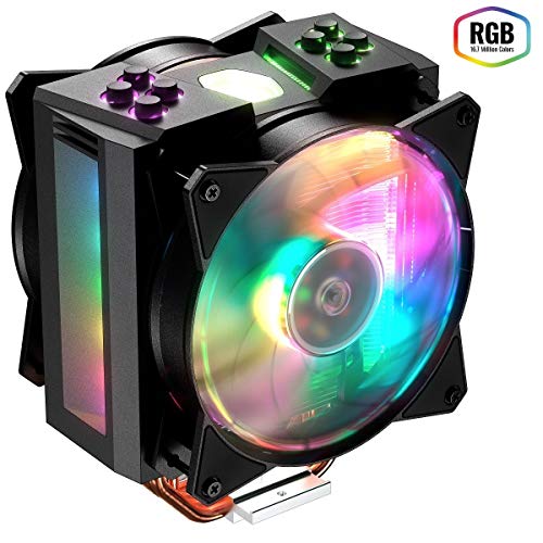 MAM-T4PN-218PC-R1 Cooler Master  MasterAir MA410M processorfläkt RGB CPU-kylare för PC (kompatibel med Intel och AMD)