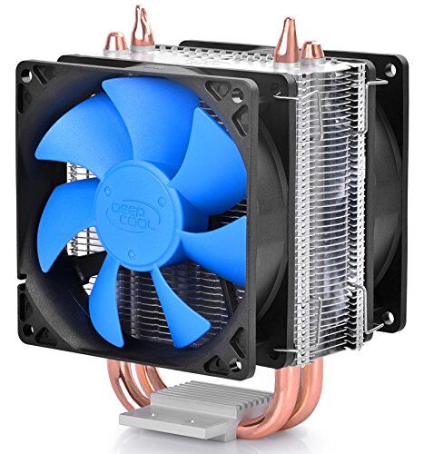 ICE BLADE 200M DEEPCOOL Luft-CPU-kylare, dubbel 8 mm värmepipes och CTT, dubbel 92 mm PWM-fläkt, ICE Blade 200 m, för Intel/AMD