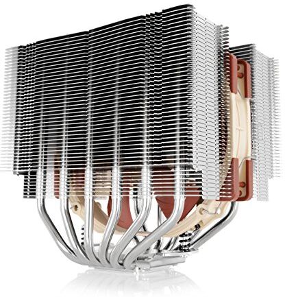 NH-D15S Noctua , Premium CPU-kylare med dubbla torn med NF-A15 PWM 140 mm fläkt (brun)