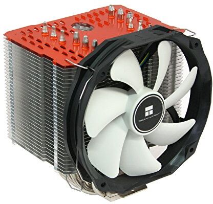 ARO-M14O Thermalright ARO-M14 Orange AMD Ryzen CPU-kylare, 6 x 6 mm värmepipes, TY 147A PWM fläkt (300 – 1 300 rpm, 15 – 21 dBa, 28,7 – 125 m³/h), Chill Factor termisk pasta föranvänds, orange