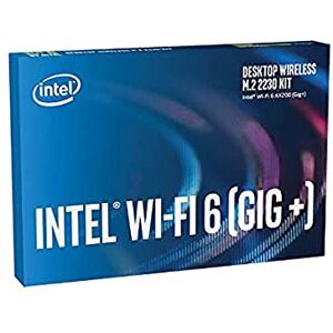 Intel Compatible Wi-Fi 6 AX200 Desktop Kit, WLAN + Bluetooth 5.2 Adapter M.2/A-E-Key