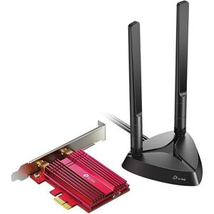 TP-Link Archer TX3000E AX3000 Wi-Fi 6 Bluetooth 5.0 PCIe-Adapter (max 2402 Mbit/s 5 GHz und max 574 Mbit/s 2,4 GHz, Intel Wi-Fi 6 Chipsatz, WPA3-Verschlüsselungsstandard) schwarz