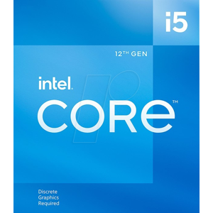 BX8071512400F - Intel Core i5-12400F, 2.50GHz, boxed, 1700