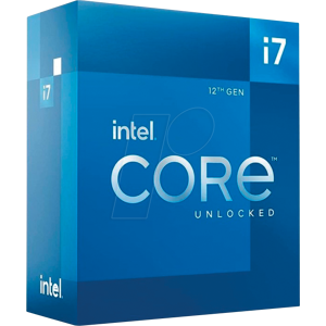 BX8071512700K - Intel Core i7-12700K, 3.60GHz, boxed, 1700