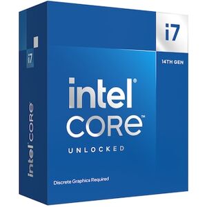 INTEL Core i7-14700KF 3,4 GHz 8+12 Kerne 33MB Cache Sockel 1700 Boxed o. Lüfter