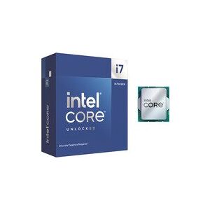 Intel®   Core™ i7-14700KF - 20-Core - 3,4 GHz (Op til 5,6 GHz Turbo) - LGA1700-Socket   Box (Uden køler)
