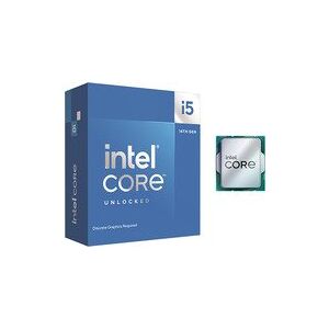 Intel®   Core™ i5-14600KF - 14-Core - 3,5 GHz (Op til 5,3 GHz Turbo) - LGA1700-Socket   Box (Uden køler)