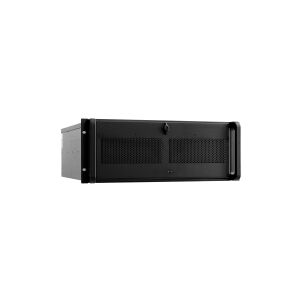 Chieftec UNC-410S-B-U3-OP - Rack-monterbar - 4U - ATX - ingen strømforsyning - sort - USB