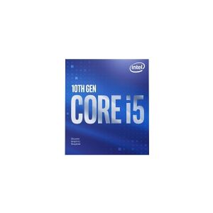 Intel® Core™ i5-10400F - 2.9 GHz - 6 kerner - 12 tråde - 12 MB cache - LGA1200 Socket - Box