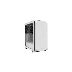 Be-Quiet! be quiet! Pure Base 500 Window - Minitower - Tempered glass - ATX/Micro-ATX/ITX - ingen strømforsyning (ATX / PS/2) - hvid - USB/Lyd