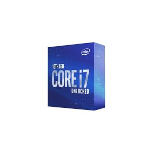 Intel® Core™ i7 10700K - 3.8 GHz - 8 kerner - 16 tråde - 16 MB cache - LGA1200 Socket - Intel® UHD Graphics 630 - Box