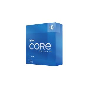 Intel® Core™ i5 11600KF (Rocket Lake) - 6-core - 3,9 GHz (4,9 GHz turbo) - Intel LGA1200 - Box (Uden køler)