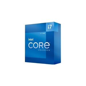 Intel® Core™ i7-12700K (Alder Lake) - 8-Core - 3,6 GHz (5,0 GHz Intel® Turbo Boost 3.0) - LGA1700-Socket - Intel® UHD Graphics 770 - Box (Uden køler)