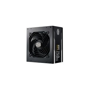 Cooler Master MWE Gold 750 V2 ATX 3.0 Ready, 750 W, 100 - 240 V, 50/60 Hz, 5 - 10 A, Aktiv, 100 W
