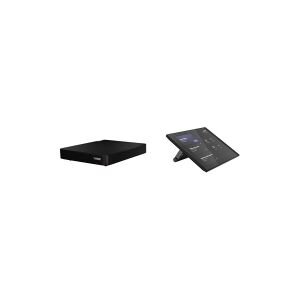 Lenovo ThinkSmart Core - Controller Kit - videokonferencepakke (lydbarre, berøringsskærmkonsol, beregningssystem) - med 3 års Lenovo Premier Support + First Year Maintenance - Certified for Microsoft Teams Rooms - sort