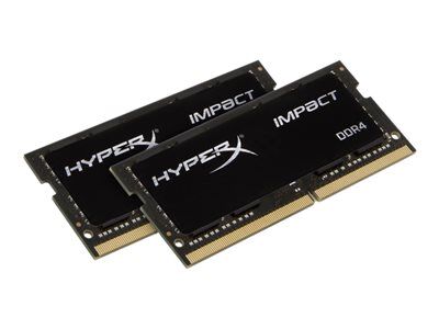 Kingston 16GB 2666MHz DDR4 CL15 SODIMM (Kit of 2) HyperX Impact