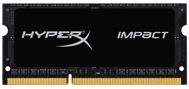 Kingston 8GB 1600MHz DDR3L CL9 SODIMM 1.35V HyperX Impact Black Series