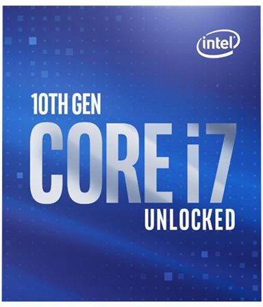 Intel Core I7-10700K 3.8GHz LGA1200 16M Cache Boxed CPU