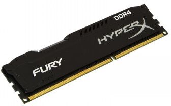 Kingston HYPERX FURY MEMORY BLACK - 32GB KIT*(2X16GB) - DDR4 3466MHZ CL17 DIMM