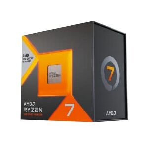 AMD Ryzen 7 7800X3D Processeur avec La Technologie 3D V-Cache, 8 Cœurs/16 Threads Débridés, Architecture Zen 4, 104M Cache, 120W TDP, Jusqu'à 5,0 GHz Fréquence Boost, Socket  5, DDR5 & PCIe 5.0 - Publicité