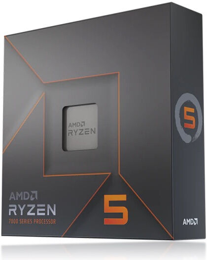 AMD Ryzen 5 7600X processore 4,7 GHz 32 MB L3 Scatola [100-100000593WOF]