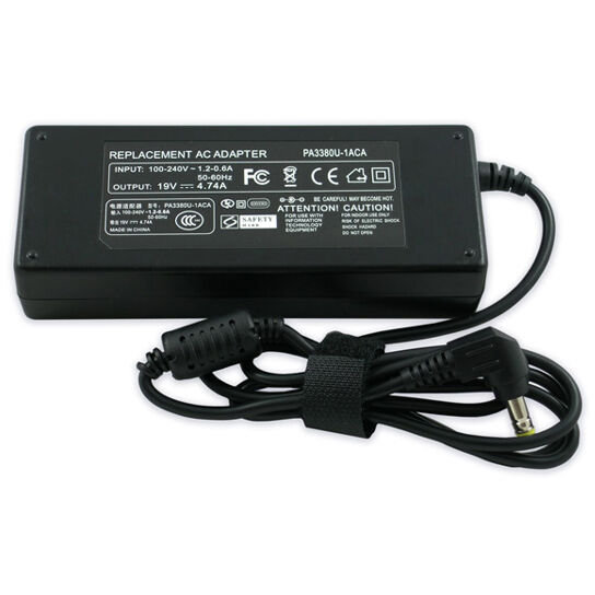 Altitec PC lader / AC adapter LG - 19V 90W 4,8X1,7 og 2,5x5,5mm