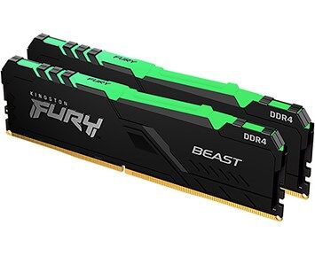 Kingston Fury Beast RGB DDR4 3200MHz 2x8GB (KF432C16BBAK2/16)