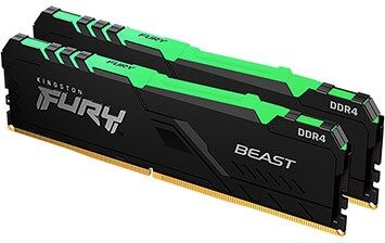 Kingston Fury Beast RGB DDR4 3600MHz 2x16GB (KF436C18BBAK2/32)