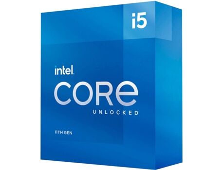 Intel Processador Core i5-11600K (Socket LGA1200 - Hexa-Core - 3.9 GHz)