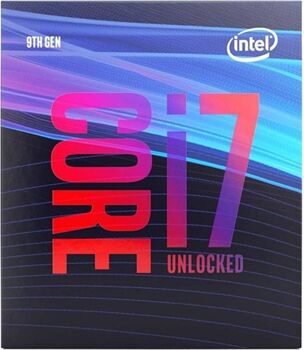 Intel Processador -Core i7-9700K (Socket LGA1151 - Octa-Core - 3.6 GHz)